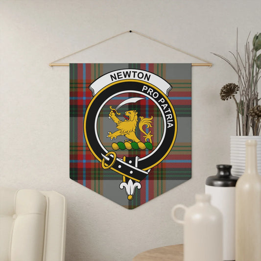 Newton Pro Patria Plaid Lion Crest Wall Banner product