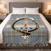 Macdowall Clan Scottish Tartan Woven Blanket