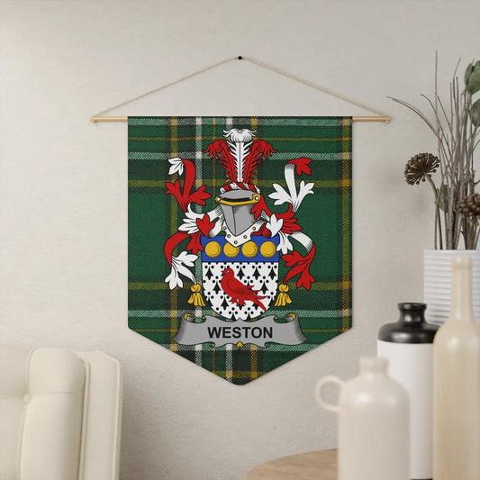 Personalized Family Crest Banner Home Decor product type