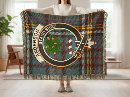 Anderson Stand Sure Tartan Plaid Blanket