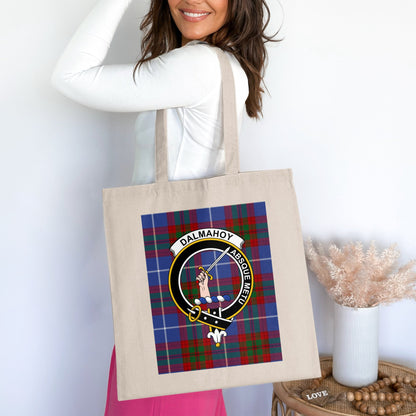 Dalmahoy Clan Scottish Tartan Tote Bag - Living Stone Gifts