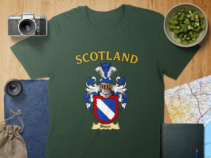 Scotland Bisset Shield Graphic Printed T-Shirt Product