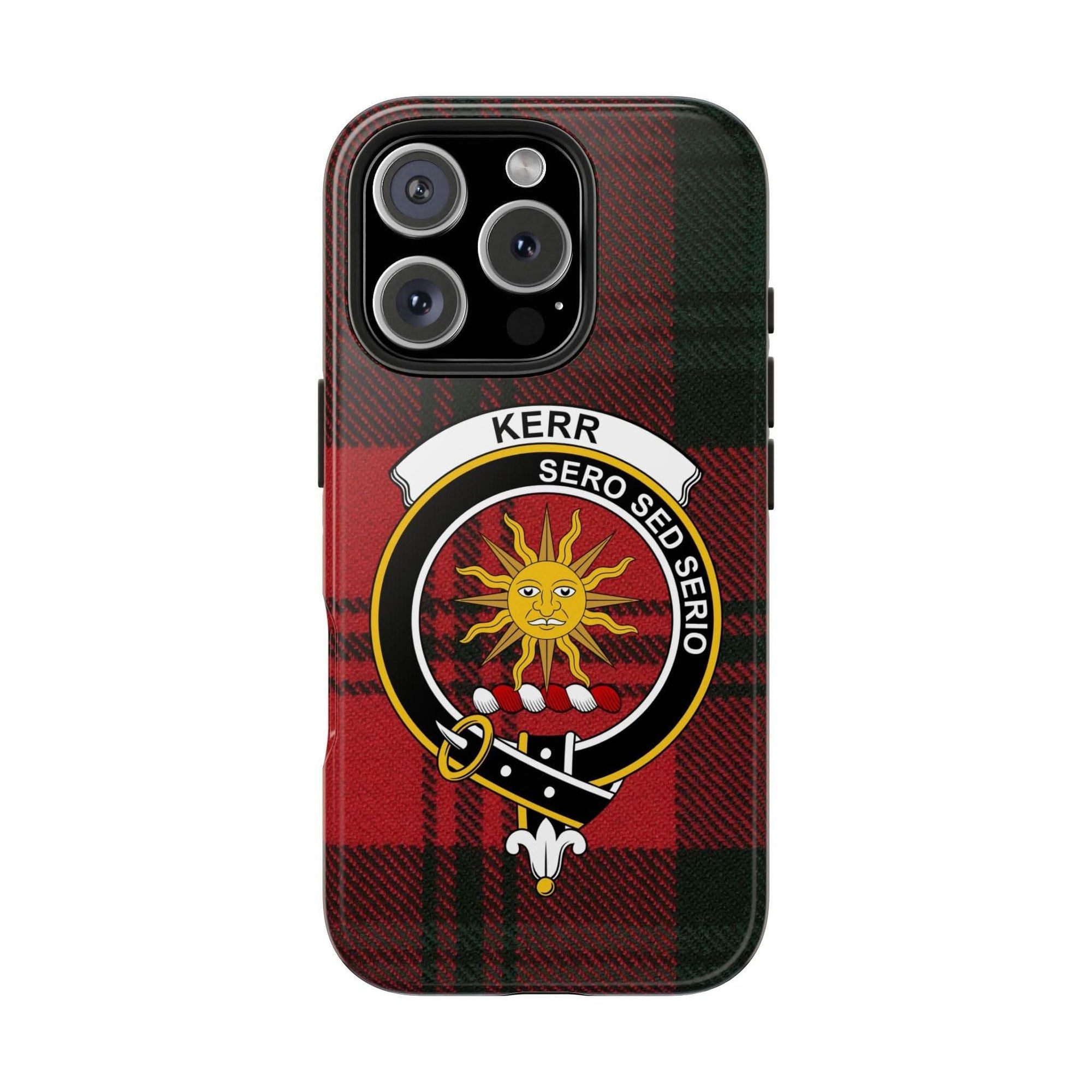 Kerr Clan Scottish Tartan Cell Phone Case - Celtic Ancestry Gifts
