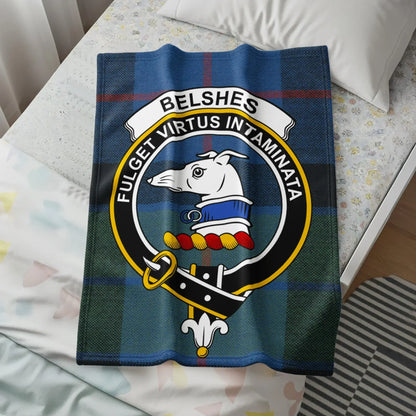 Scottish Clan Crest Embroidered Blanket Cozy Bedding product