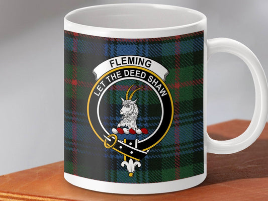 Fleming Let The Deed Shaw Tartan Mug product