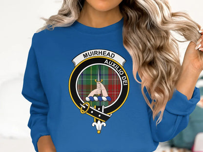 Muirhead Auxilio Dei Graphic Print Sweatshirt product