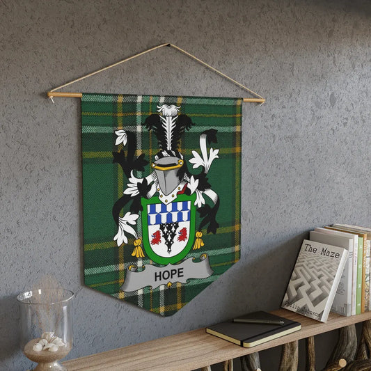 Coat of Arms Banner with Hope Family Design product