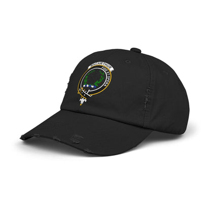 Macarthur Fide Et Opera Distressed Baseball Cap - Celtic Ancestry Gifts