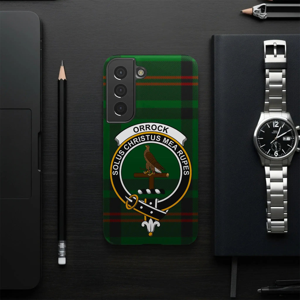 Solus Christus Mea Rupes Orrock Phone Case