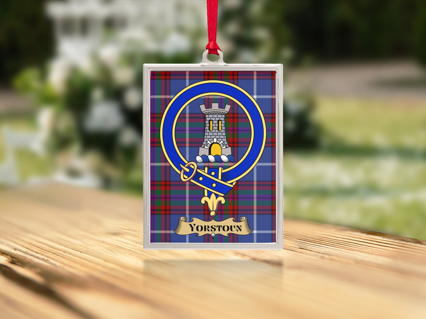 Yorstoun Scottish Tartan Crest Hanging product