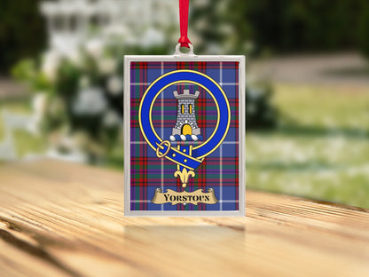 Yorstoun Scottish Tartan Crest Hanging product