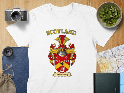 Scotland Inverarity Crest T-Shirt vibrant product