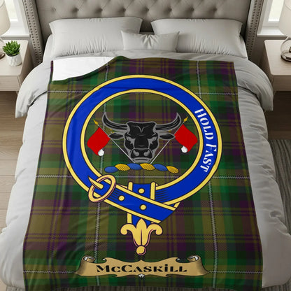 Hold Fast Custom Clan Crest McCaskill Blanket product