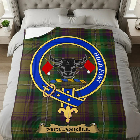 Hold Fast Custom Clan Crest McCaskill Blanket product