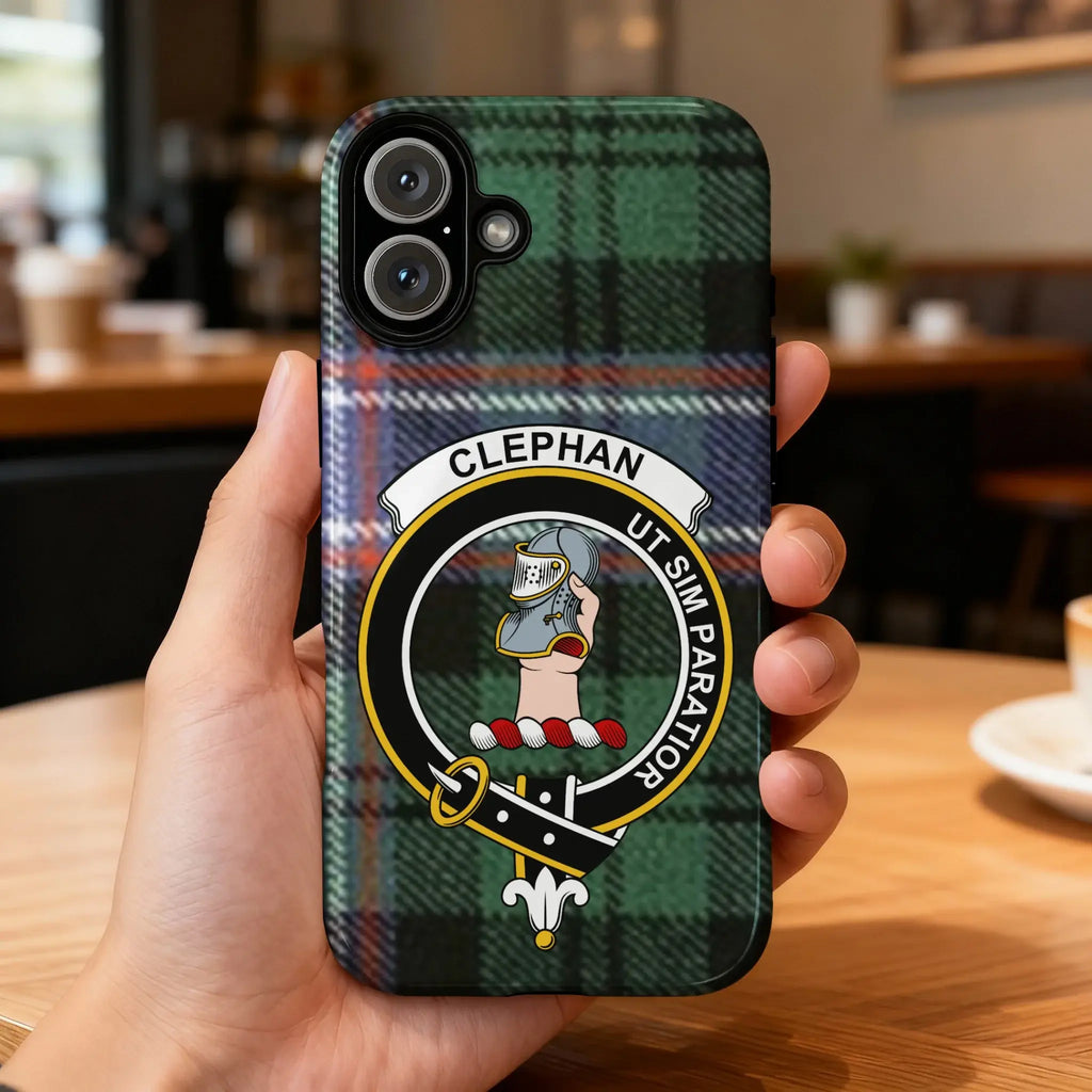 Clephan Ut Sim Parator Tartan Phone Case
