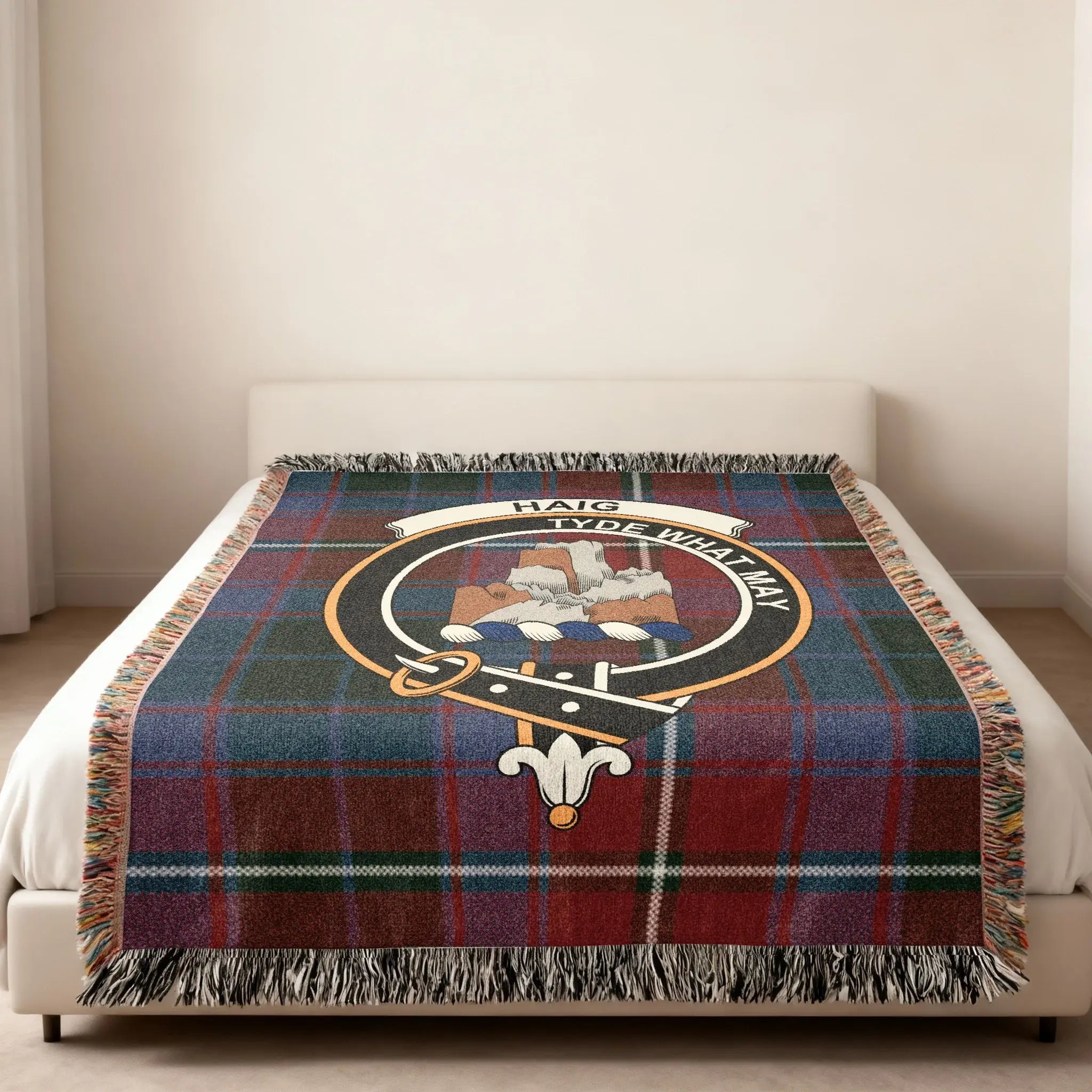 Clan Haig Tyde What May Tartan Blanket product
