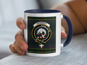 Kennedy Clan Tartan Accent Mug – Scottish Heritage | 11 oz & 15 oz