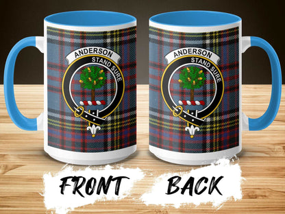 Anderson Stand Sure Scottish Tartan Pattern Mug - Living Stone Gifts