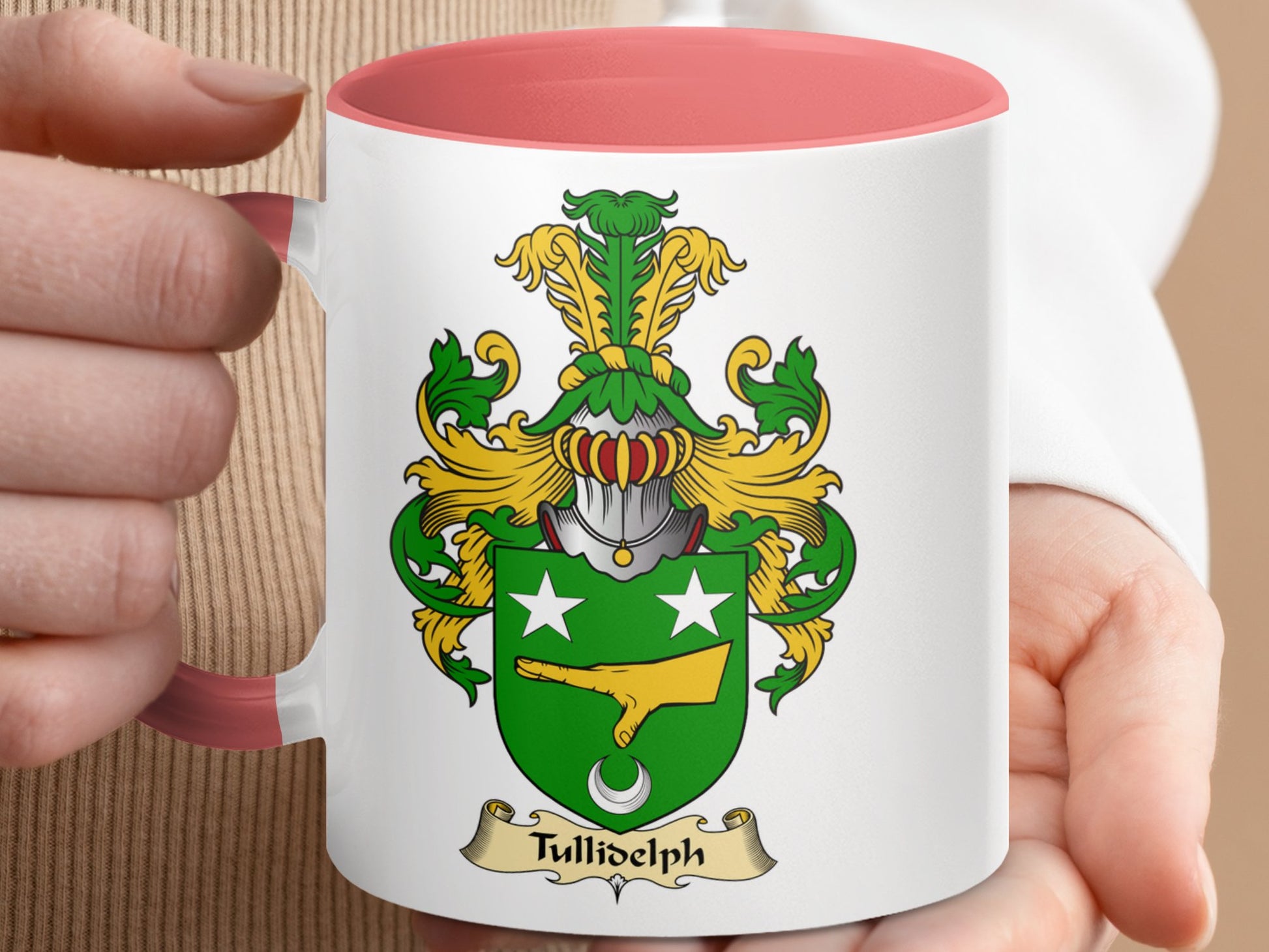 Tullideph Scottish Coat of Arms Mug - Living Stone Gifts