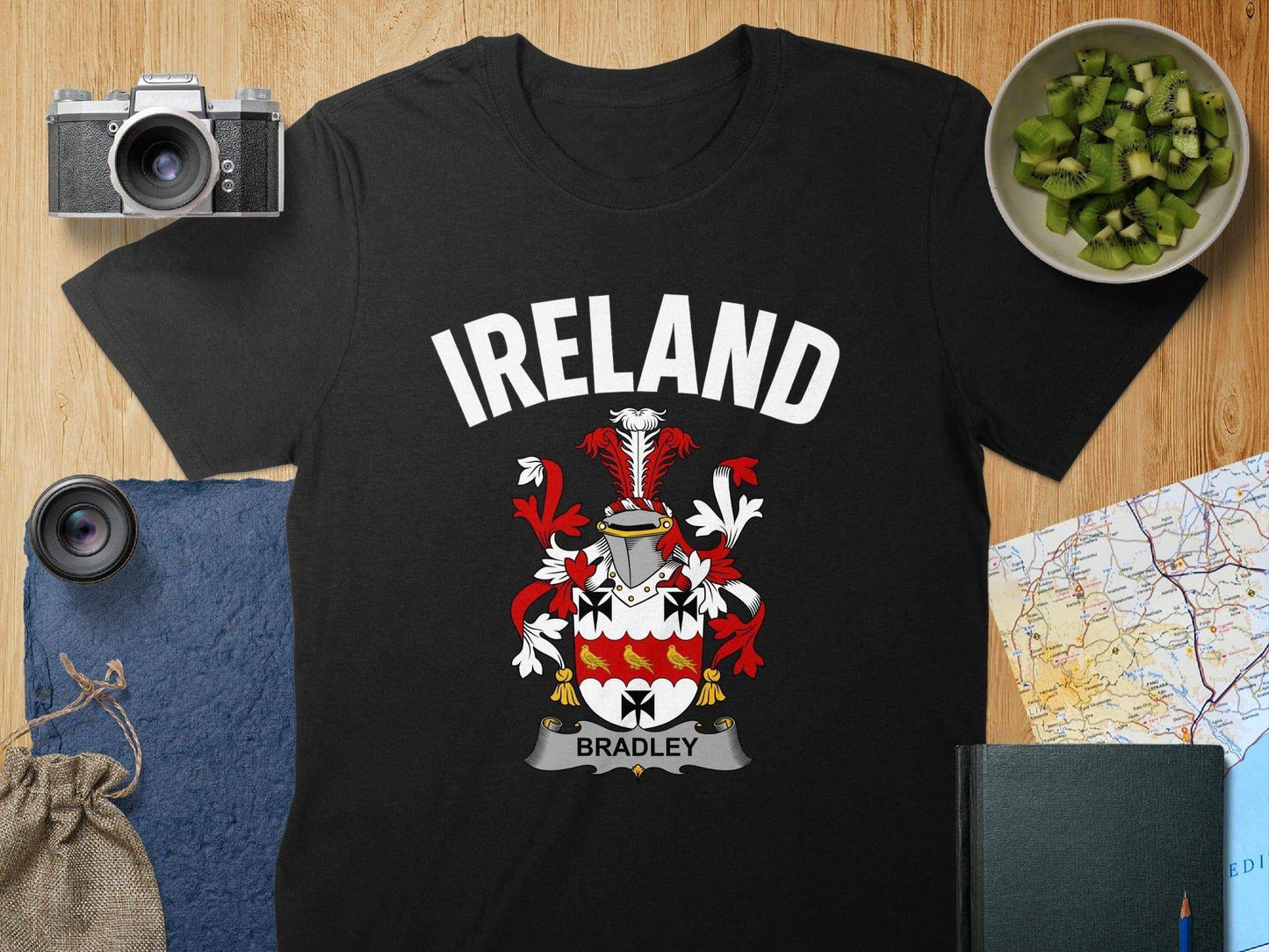 Ireland Bradley Family Crest T-Shirt product