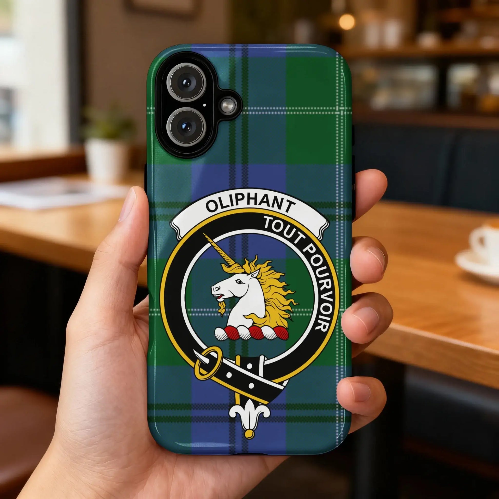 Oliphant Unicorn Coat of Arms Phone Case