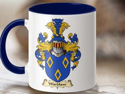 Clan Wardlaw Scottish Coat of Arms Mug - Living Stone Gifts