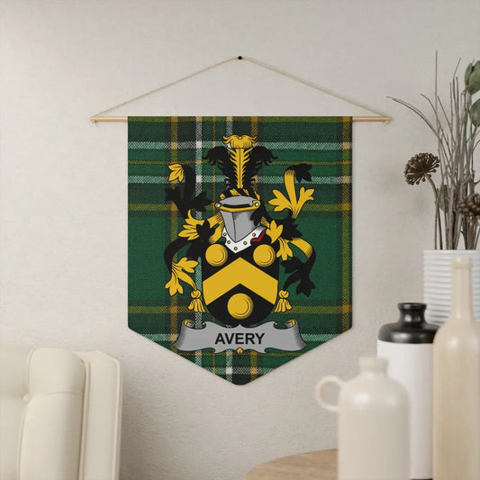 Avery Family Crest Wall Hanging Banner product type