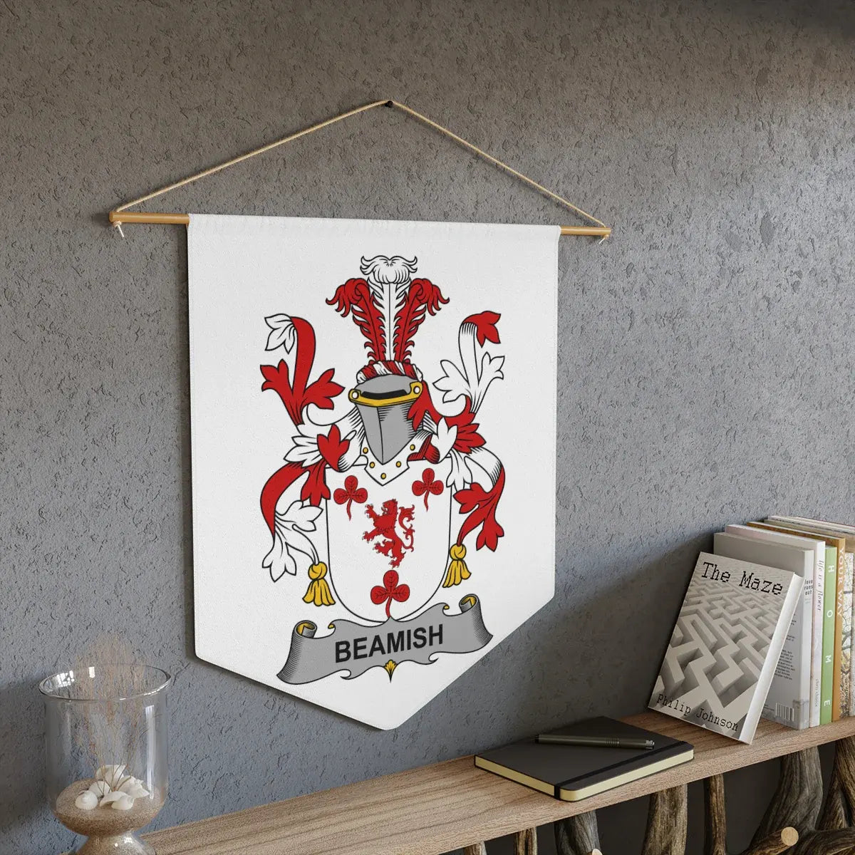 Beamish Family Crest Wall Tapestry Home Decor product