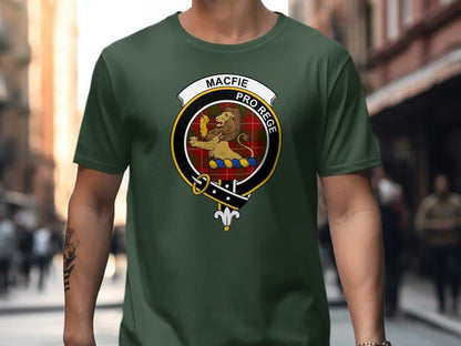 Macfie Pro Rege Crest Emblem T-shirt product type