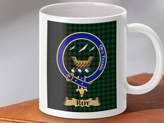 Personalized Clan Crest Tartan Design Mug Product Type
