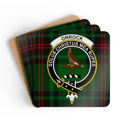 Orrock Solus Christus Mea Rupes Clan Crest Coaster product