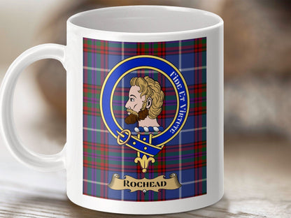 Vintage Clan Rochead Family Crest Coffee Mug product type
