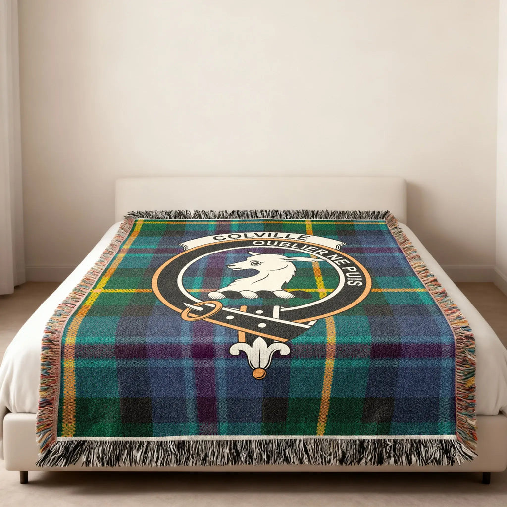Colville Oublier Ne Puis Tartan Plaid Blanket