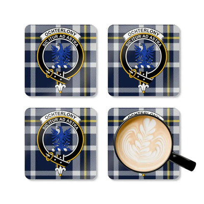 Ochterlony Sigitur Ad Astra Blue Coasters product type