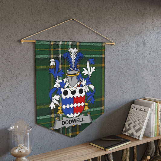 Family Crest Wall Hanging with Dodwell Coat Wall Decor
