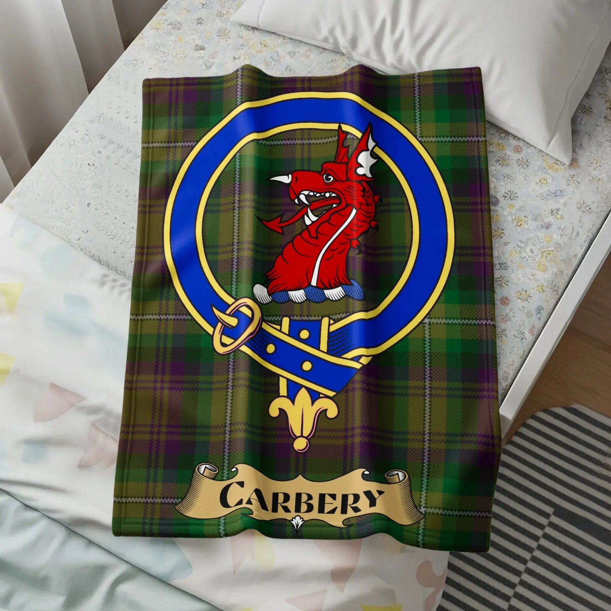 Carbery Clan Crest Emblem Comfortable Blanket product