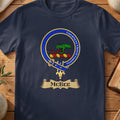 McBee Scottish clan crest T-shirt in navy