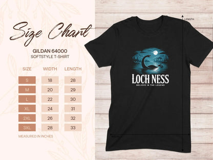 Loch Ness Believe In The Legend Softstyle T-Shirt product