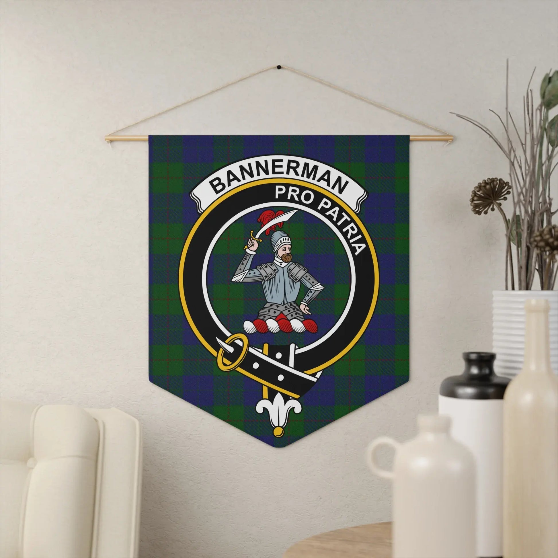 Bannerman Pro Patria Custom Tartan Home Decor product type