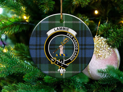 Lamme Per Varios Casus Plaid Pattern Ornament product