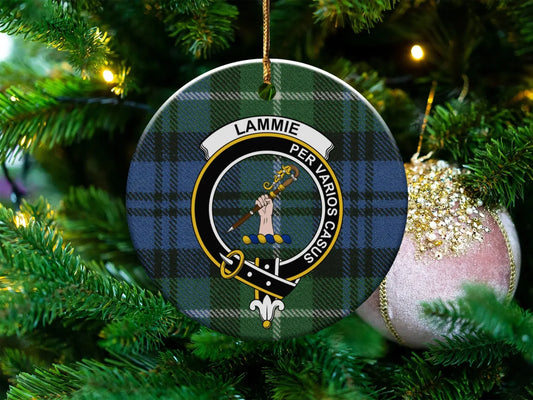 Lamme Per Varios Casus Plaid Pattern Ornament product