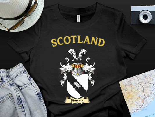 Scotland Binnis Crest T-Shirt heritage apparel product type