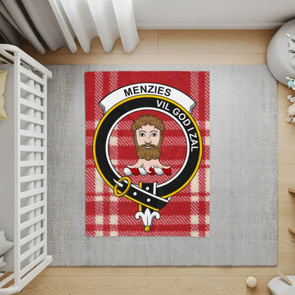 Clan Menzies Vil God Zal Emblem Decor Rug product type