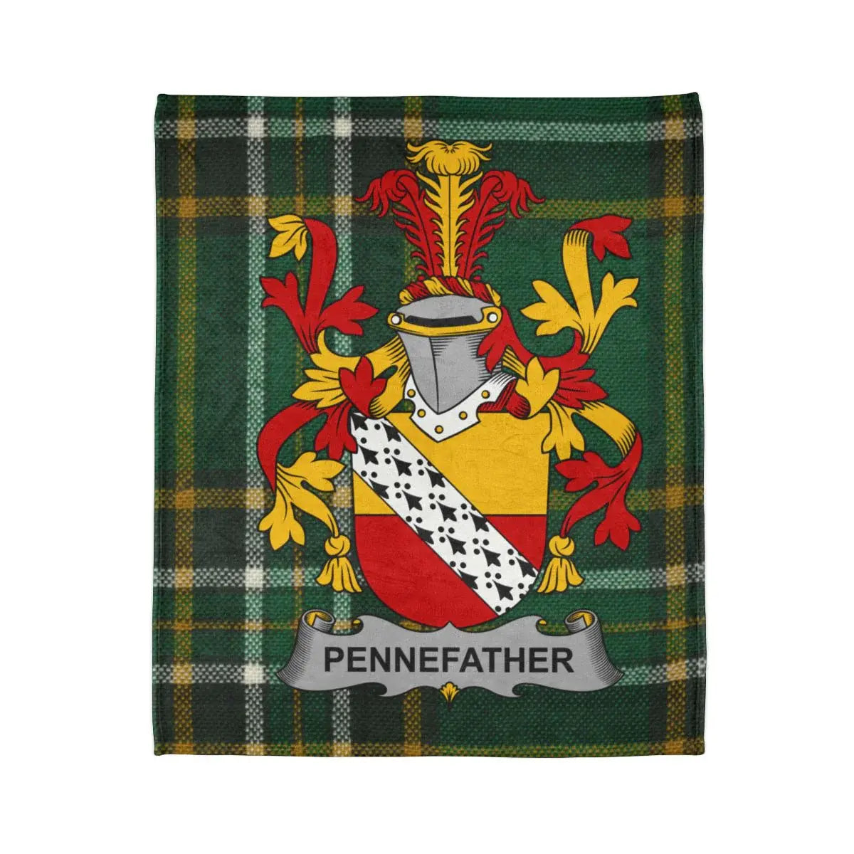 Pennefather Tartan Crest Printed Blanket product