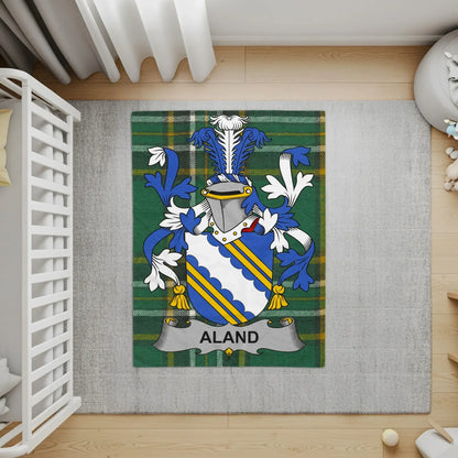 Family Crest Aland Design Area Rug unique product type