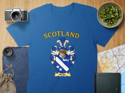 Scotland Crest with Wyile Print T-shirt product