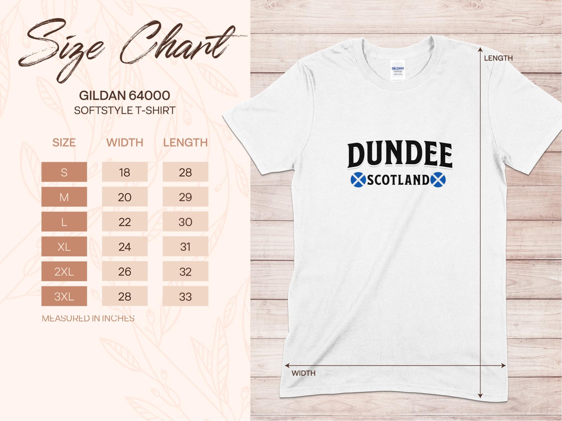 Discover Dundee Scotland Pride Graphic T-Shirt - Living Stone Gifts