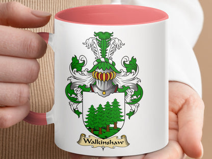 Walkinshaw Clan Coat of Arms Mug for Heritage Lovers - Living Stone Gifts