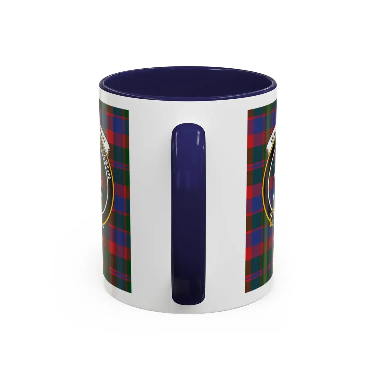 Scottish Clan Crest Mug in Tartan Design Coffee Mug