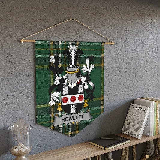 Personalized Howlett Plaid Family Crest Wall Decor product type